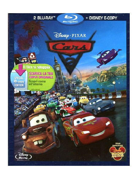 Cars 2 (2 Blu-Ray+E-Copy)