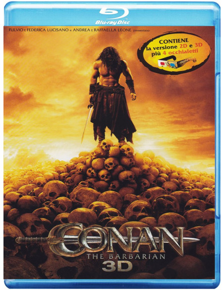 Conan The Barbarian (3D) (Blu-Ray+Occhiali)