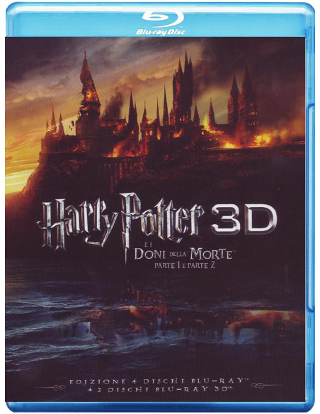 Harry Potter E I Doni Della Morte - Parte 01-02 (3D) (4 Blu-Ray+2 Blu-Ray 3D)