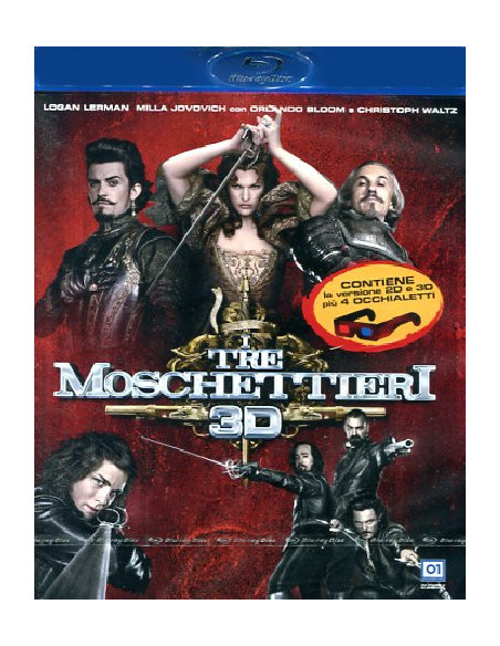 Tre Moschettieri (I) (2011) (3D) (Blu-Ray+Occhialetti)