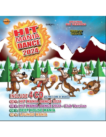Compilation - Hit Mania Dance 2024 (Box 4 Cd) - (CD)