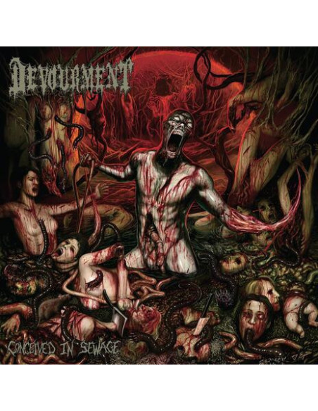 Devourment - Conceived In Sewage - Tricolor With Spl.