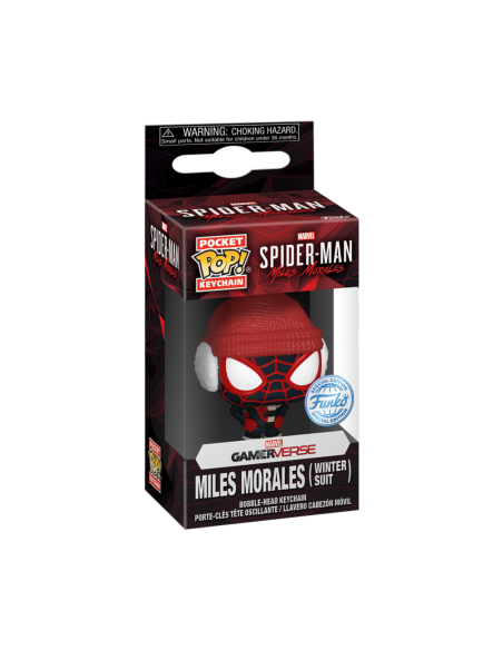 Marvel: Funko Pop! Pocket Keychain - Miles Morales (Portachiavi)