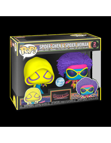 Marvel: Funko Pop! - Spider-Man Across The Spiderverse - Pop 4/6 2-Pack (Blklt)