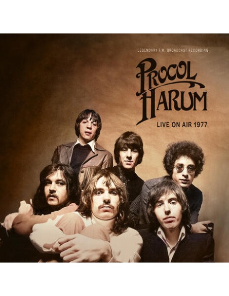 Procol Harum - Live On Air 1977 - Clear Vinyl
