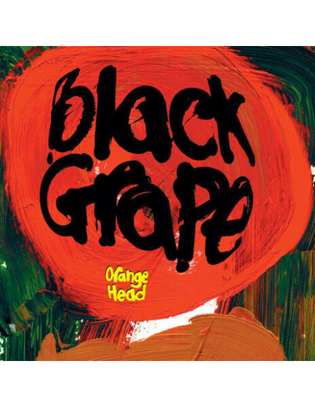 Black Grape - Orange Head - Orange and Black Vinyl
