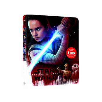 Star Wars – Gli Ultimi Jedi (Blu Ray 3D + Blu Ray) Steelbook