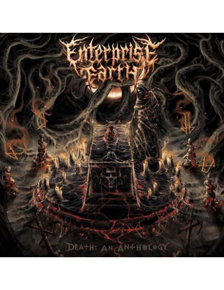 Enterprise Earth - Death: An Anthology - Ruby Marble Vinyl