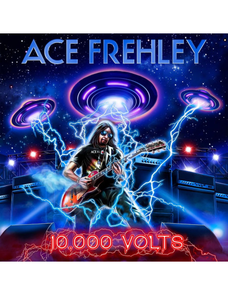 Frehley Ace - 10,000 Volts (Edge Only Red Splatter)