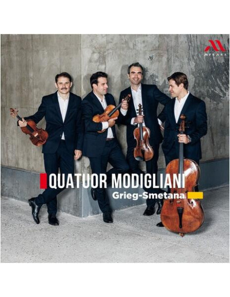 Edvard Grieg, Bedric - Grieg and Smetana: String Quartets - (CD)