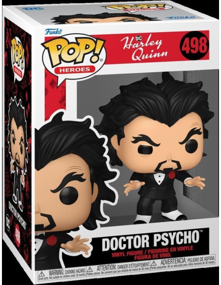 Dc Comics: Funko Pop! Heroes - Harley Quinn - Doctor Psycho (Vinyl Figure 498)