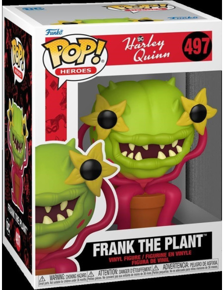Dc Comics: Funko Pop! Heroes - Harley Quinn - Frank the Plant (Vinyl Figure 497)