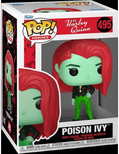 Dc Comics: Funko Pop! Heroes - Harley Quinn - Poison Ivy (Vinyl Figure 495)