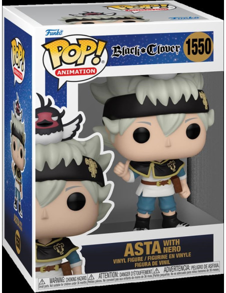 Black Clover: Funko Pop! Animation - Vinyl - Asta With Nero