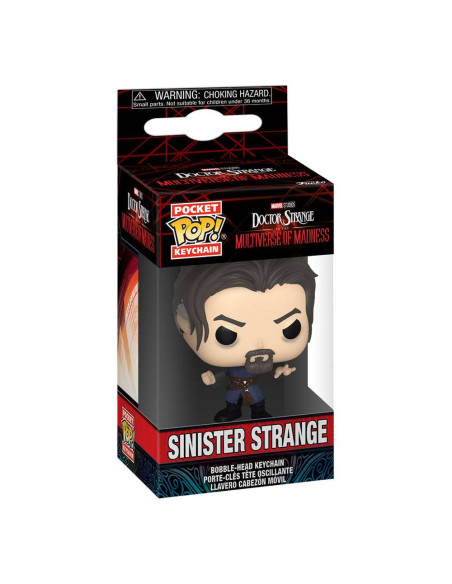 Marvel: Funko Pop! Pocket Keychain - Doctor Strange In The Multiverse Of Madness - Sinister Strange