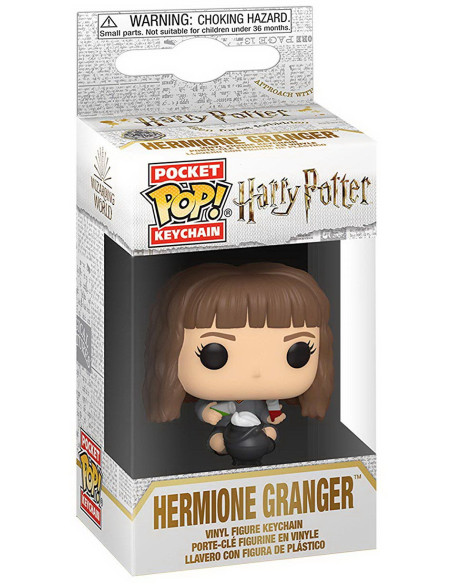 Harry Potter: Funko Pop! Pocket Keychain - Hermione Granger (Portachiavi) scatola bianca