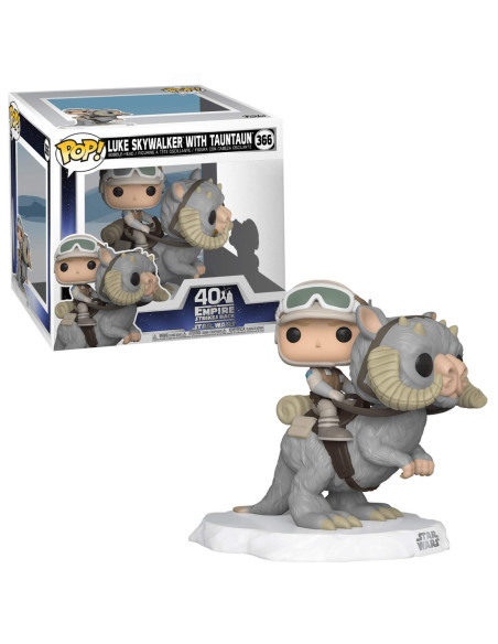 Star Wars: Funko Pop! - Luke Skywalker With Taun Taun (Deluxe) (Vinyl FIgure 366)