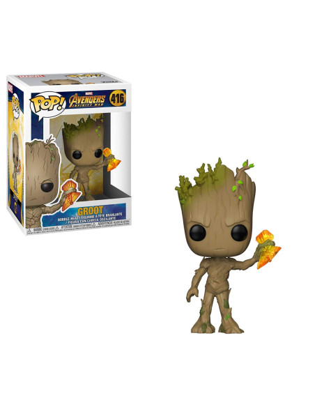Marvel: Funko Pop! Marvel - Avengers Infinity Wars - Groot W/ Stormbreaker