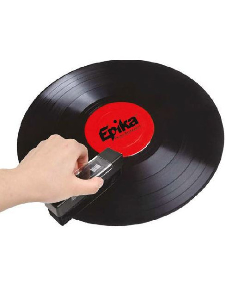 Epika Spazzola Per Vinili - Spazzola Velluto - 2 Spazzolini
