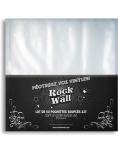 Rock On Wall Buste Trasparenti Di Protezione Per Vinile( 50 Pz.) - Buste Trasparenti Di Protezione Per Vinile (50 Pz.)