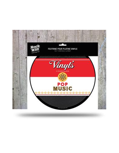 Rock On Wall Vinyl'S Condensed Pop...
