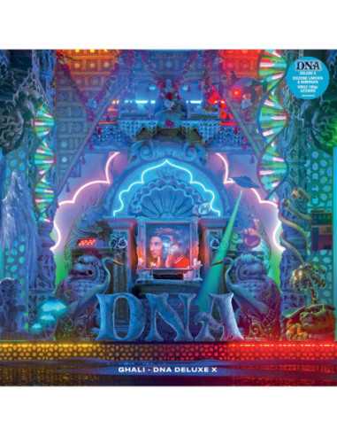 Ghali - Dna Deluxe X (Vinile Azzurro)