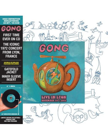 Gong - Live In Lyon 1972 - (CD)