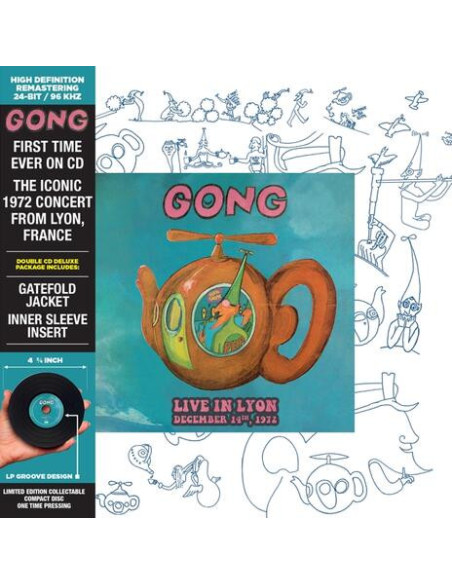Gong - Live In Lyon 1972 - (CD)