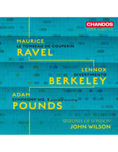 Sinfonia Of London O - Ravel, Berkeley, Pounds: Orchestral Work - (CD)