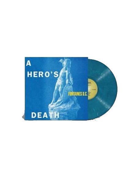 Fontaines D.C. - A Hero's Death - Blue & White Swirl Vinyl Indie Exclusive LTD.Ed.