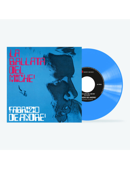 De Andre' Fabrizio - La Ballata Del Miche', La Guerra Di Piero (7 Colorato Azzurro Numerato Limited)
