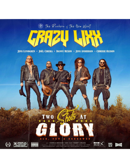 Crazy Lixx - Two Shots At Glory (Blue Vinyl)