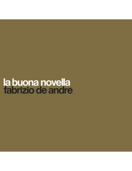 De Andre' Fabrizio - La Buona Novella (Cd - Nuovo Libretto Editoriale) Edizione Way Point - (CD)