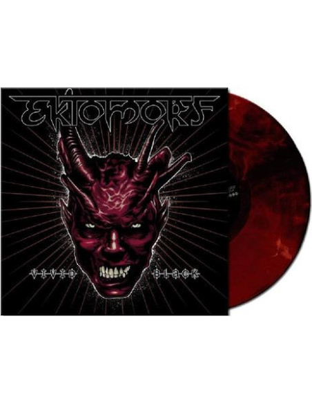 Ektomorf - Vivid Black - Red / Black Marbled