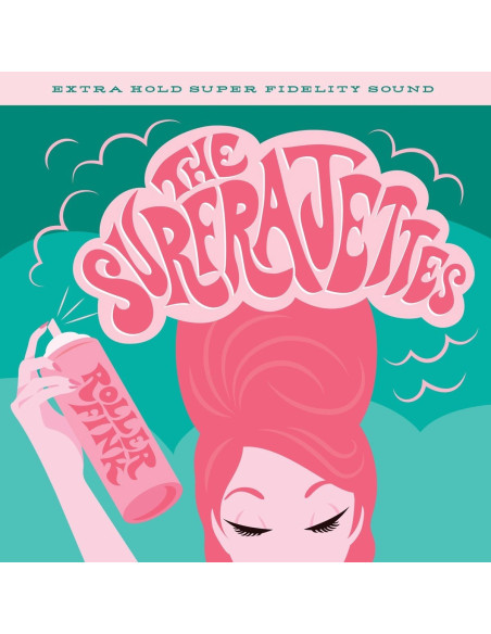 Surfrajettes, The - Roller Fink - Candy Floss Pink Vinyl