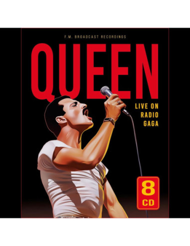 Queen - Live On Radio Gaga - (CD)
