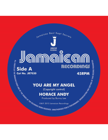 Andy Horace - You Are My Angel, Version (Jamaican Recordings) (7p)