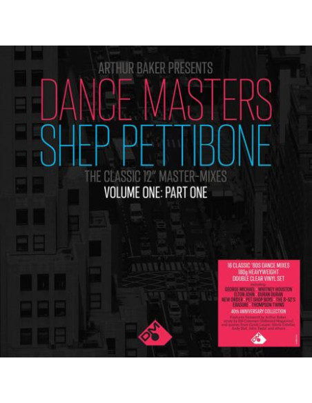 Compilation - Arthur Baker Presents Dance Masters - The Shep Pettibone Master-Mixes - Vol One (Transparent)