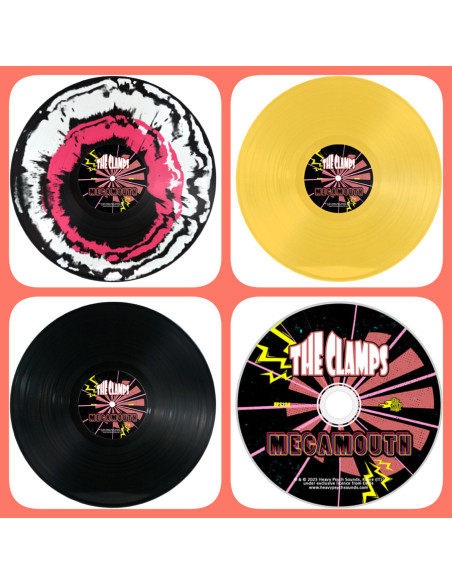 Clamps - Megamouth (Vinyl Yellow Black)