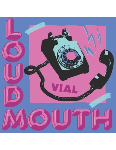 Vial - Loudmouth (Blue and White)