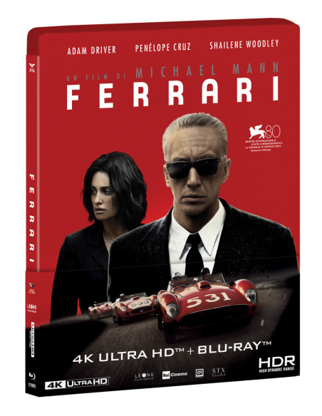 Ferrari (Steelbook) (4K Ultra Hd-Blu-Ray Hd)