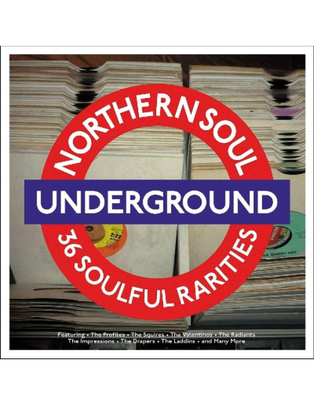 Compilation - Northern Soul : Underground (180 Gr. Vinyl Red)