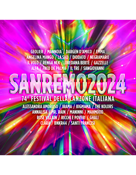 Sanremo 2024 - Sanremo 2024 - 74 Festival Della Canzone Italiana - (CD)