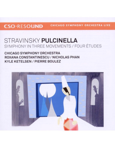 Stravinsky Igor - Pulcinella,...