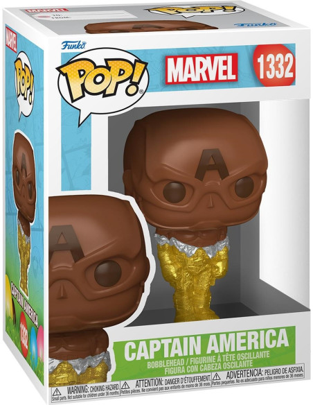 Marvel: Funko Pop! Vinyl - Captain America Easter Choc (Vinyl Figure 1332)