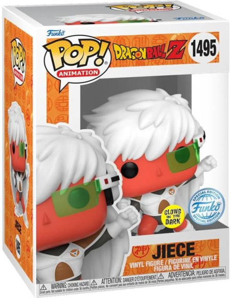Dragon Ball Z: Funko Pop! Animation - Jiece (Vinyl Figure 1495) (Glow In The Dark)