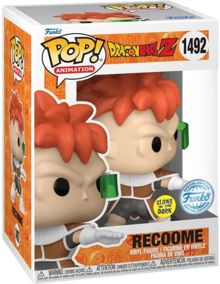 Dragon Ball Z: Funko Pop! Animation - Recoome (Vinyl Figure 1492) (Glow In The Dark)