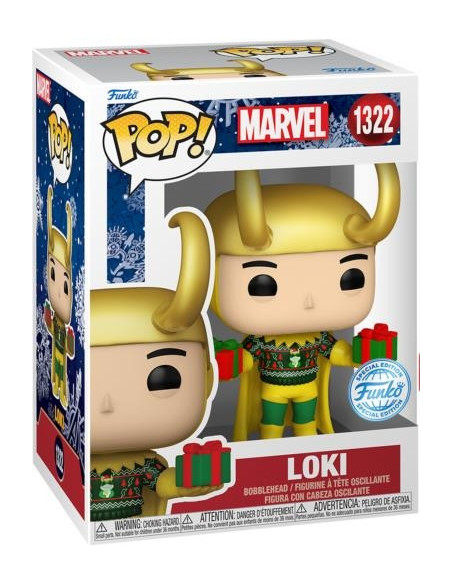 Marvel: Funko Pop! - Holiday- Loki With Sweater