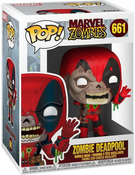 Marvel: Funko Pop! - Marvel Zombies - Zombie Deadpool (Vinyl Figure 661)