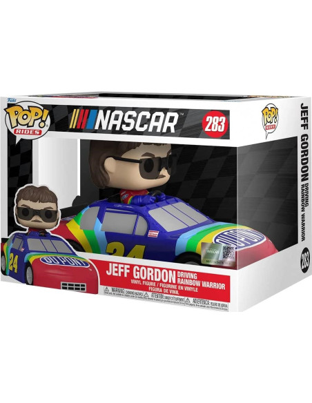 Nascar: Funko Pop! Rides - Supdlx - Jeff Gordon (Rainbow Warrior) (Vinyl Figure 283)